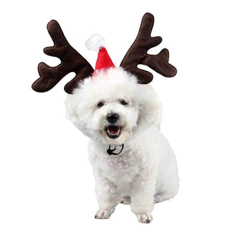 Christmas Pet Reindeer Headband